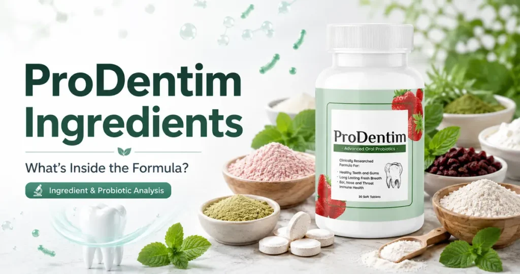 ProDentim Ingredients IMG
