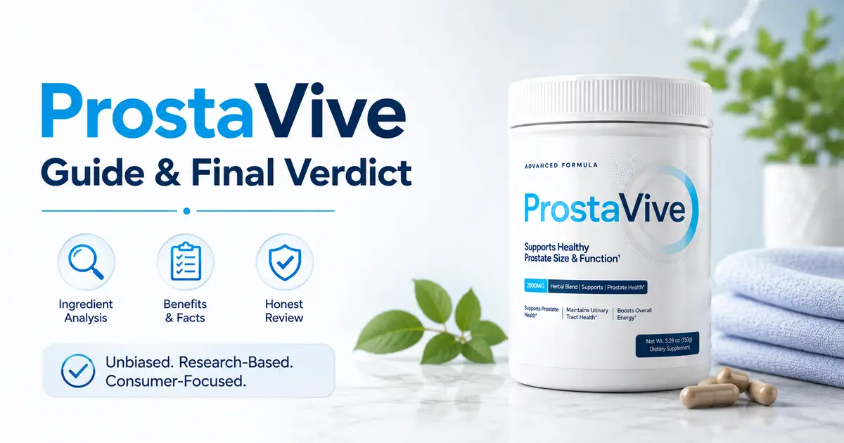 ProstaVive Scam Ads or Legit? 2026 Buyer’s Guide & Final Verdict