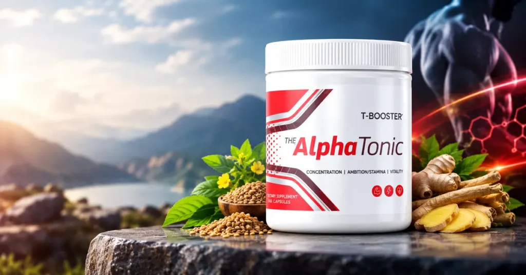 Alpha Tonic Reviews Feature Bottle Image