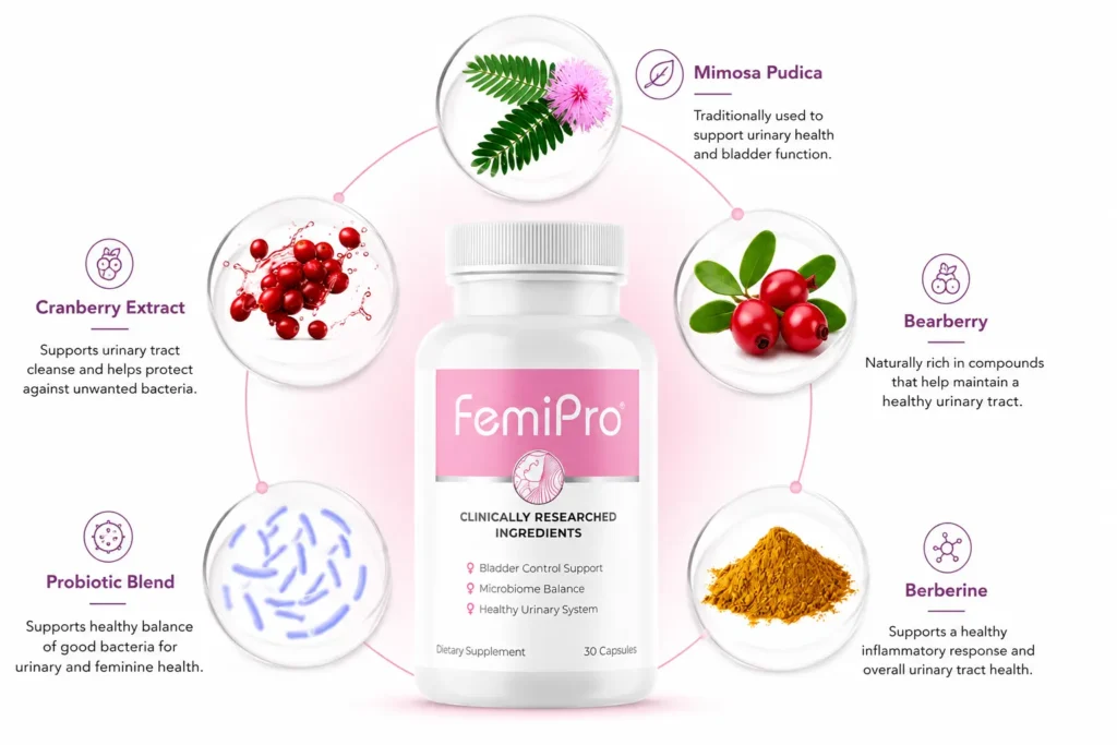 FemiPro Real Ingredients Image