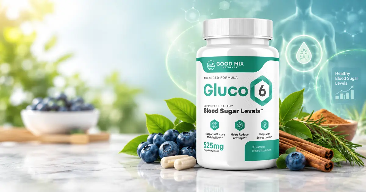 Gluco6 Single Feature Bottle Image