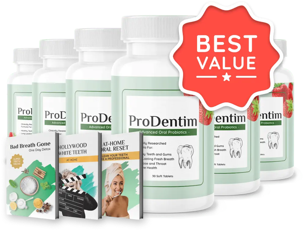 ProDentim Pricing Bottle image