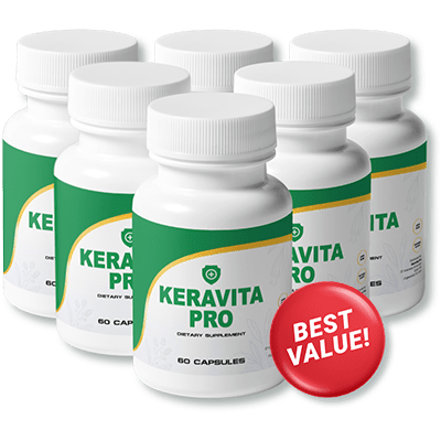 Keravita Pro Pricing 6 Bottle Image
