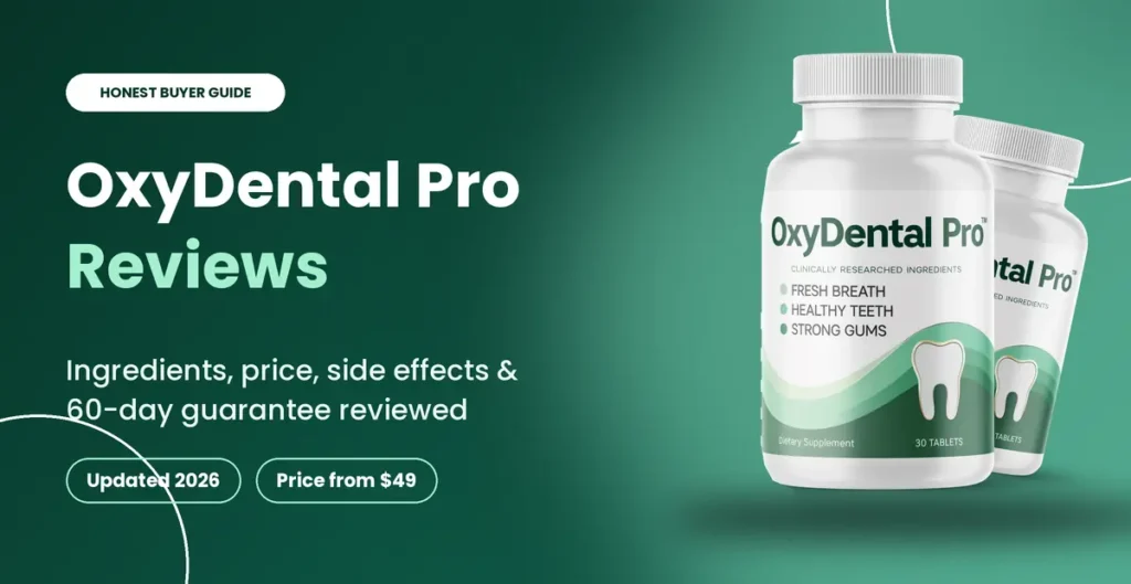 Oxydental Pro Scam or Legit, Feature Bottle Image